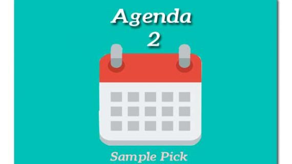 SAMPLE AGENDA 2